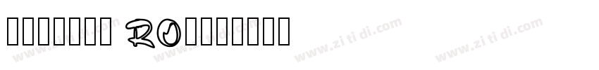 chinesd rocks字体转换